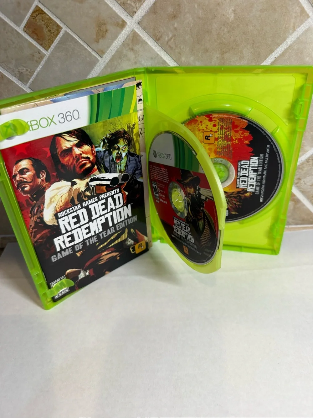 Red Dead Redemption Game of the Year Edition Xbox 360 GOTY 2 Disc Complete